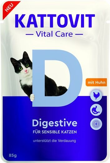 Digestive 85g pss Vital Care Kattovit - Kissan erikoisruokavalio säilykkeet - 039084 - 1
