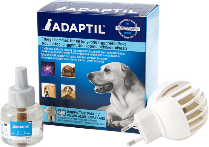 Feromonihaihdutin ja liuos 48ml Calm Home ADAPTIL Startkit - Koiran feromonit ja rauhoittavat - 003354 - 1