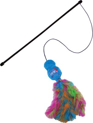 Huiska Wubba Boa 46cm värimix KONG - Kissan huiskat ja onkilelut - 021624 - 1