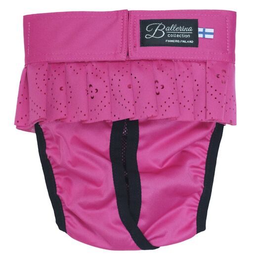 Juoksuhousut Ballerina Lace pinkki FinNero - Juoksuaika- ja pissasuojat - 031924 - 1