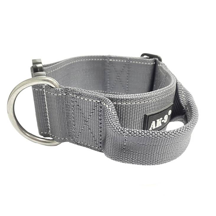 Kahvapanta Combat AK9 leveys 50mm harmaa - Koiran erikoispannat - 033214 - 1