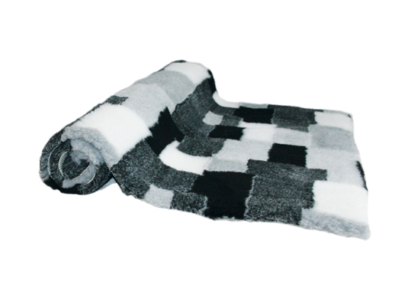 Karva-alusta liukuestepohjalla 100x150cm harmaa/musta/valkoinen Trixie - Koiran alustat ja matot - 025934 - 1