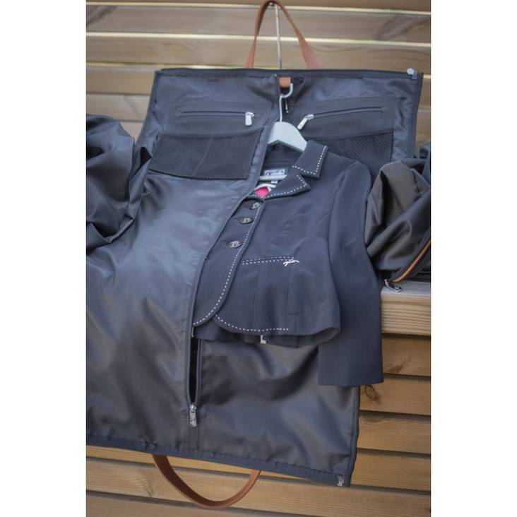 Kisalaukku 26x28x52cm musta/ruskea Penelope - Ratsastajan asusteet - 027644 - 1