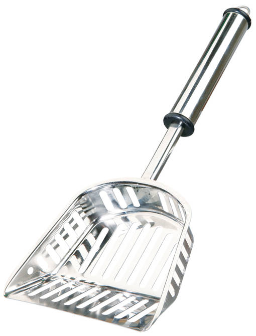 Kissanhiekkalapio metalli 33x14cm Trixie - Hiekkalapiot, -pussit ja -keräilyastiat - 009264 - 1