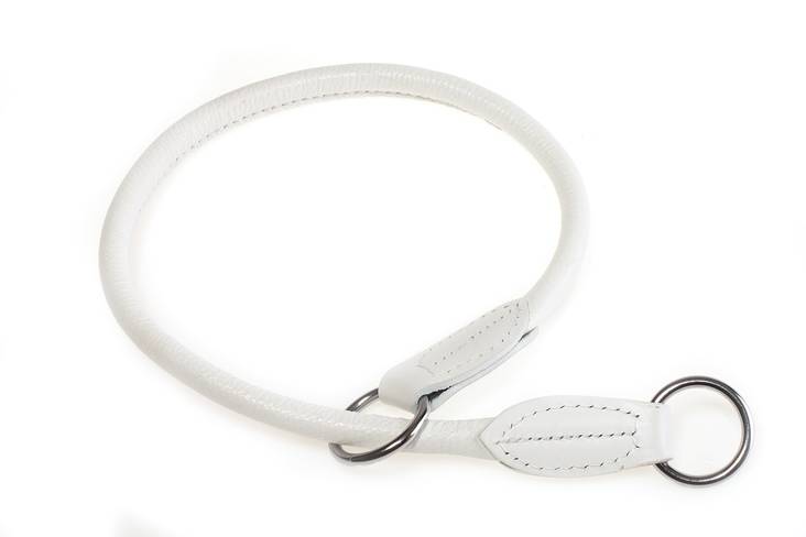 Kokokiristävä nahkapanta 8mmx80-85cm Onega - Koiran koko kiristävät pannat - 033254 - 1