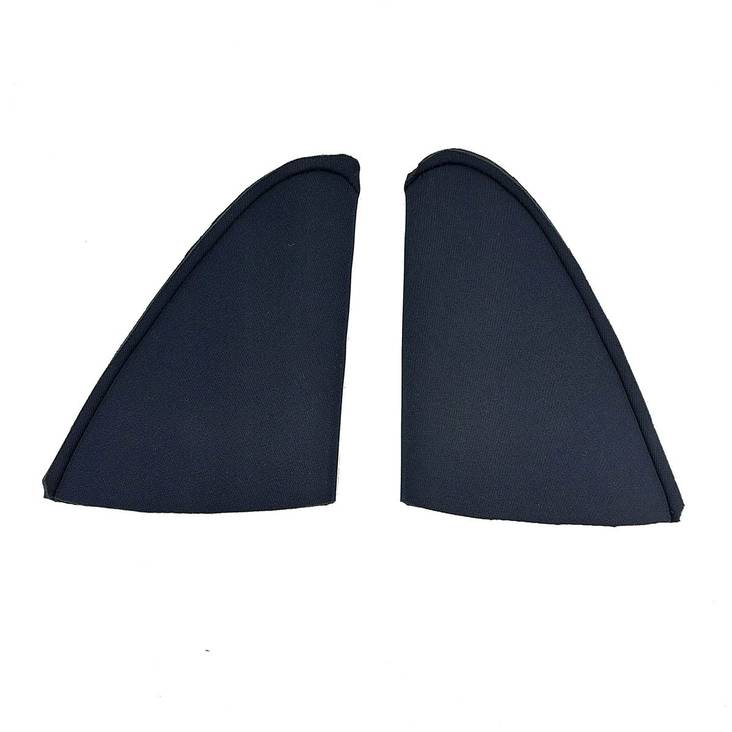 Korvatupet neopren Full mustat Star Tack - Ravurin korvahuput ja -pallot - 033504 - 1