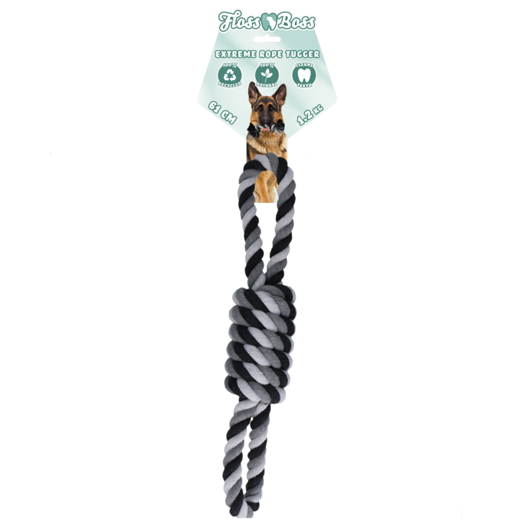 Köysilelu Extreme Tugger 61cm Floss Boss - Koiran köysilelut - 035344 - 3