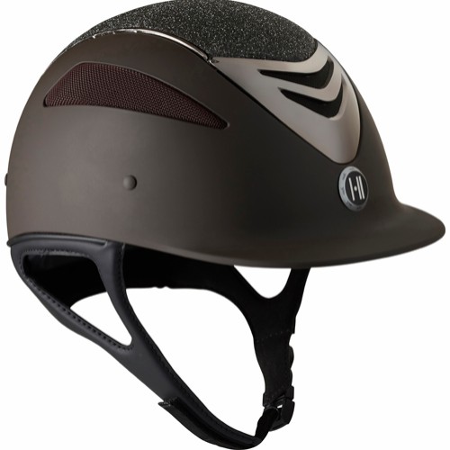 Kypärä Defender1 Pro Matt glitter chrome ruskea OneK - Ratsastuskypärät - 031094 - 1