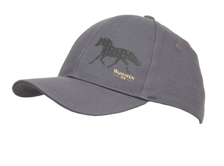 Lasten lippalakki Daresa harmaa Wahlsten - Ratsastajan asusteet - 035254 - 1