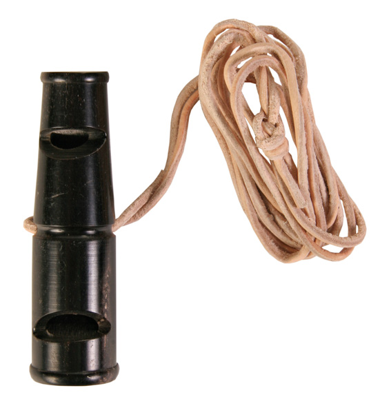 Luupilli 2-ääninen 6,5cm musta Trixie - Clickerit, kosketuskepit, pillit - 009214 - 1