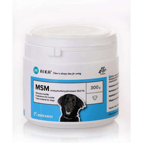 MSM -jauhe Koirille 300g AIKA Biofarm - Koiran ruokinnan täydennys ja rehulisät - 000664 - 1