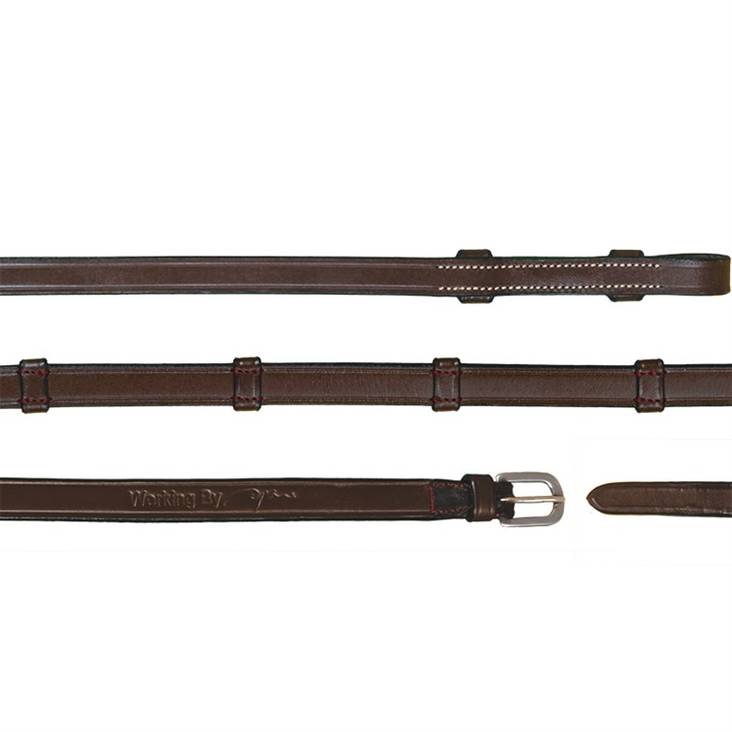 Nahkaohjat stoppareilla 16mm FULL Working Collection Dyon - Ratsuhevosen ohjat ja apuohjat - 032864 - 1