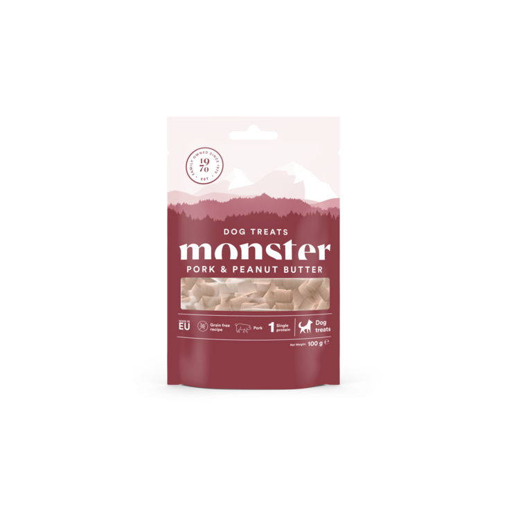 Namipala Sika Maapähkinävoi 100g monster - Koiran herkut ja makupalat - 026814 - 1