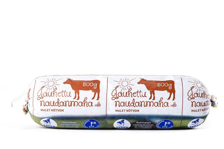 Naudanmaha 500g pötkö pakaste Tessu - Koiralle pakastelihat ja -elimet - 018634 - 1