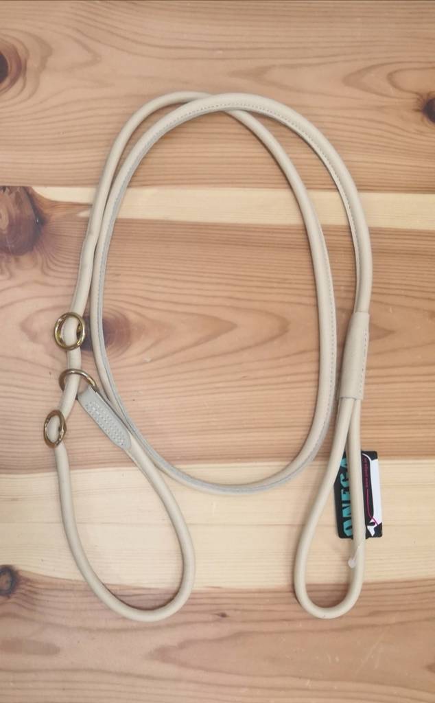 Näyttelytalutin pyöreää nahkaa 6mm/180cm Onega - Koiran näyttelytaluttimet - 033834 - 1