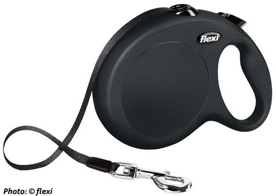 New Classic L 8m max 50kg nauha musta Flexi - Koiran kelataluttimet - 009614 - 1