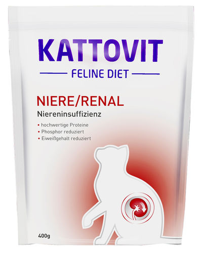 Niere / Renal kuivaruoka munuaisongelmiin Kattovit - Kissan erikoisruokavalio säilykkeet - 006784 - 1