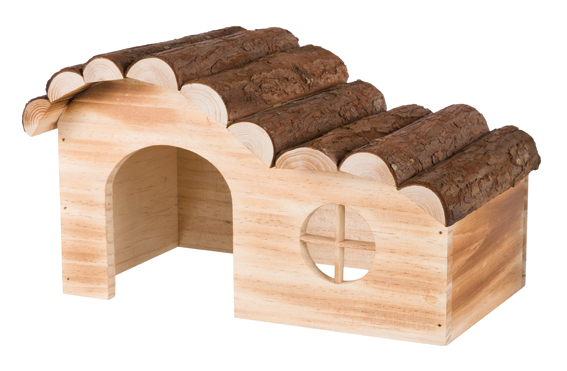 Puutalo Hanna S 29x18x18cm Trixie - Pieneläinten pesät ja pedit - 037464 - 1