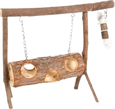 Puutunnelikeinu teline 31x25cm Karlie - Pieneläinten lelut ja puuhasteltavat - 026834 - 1