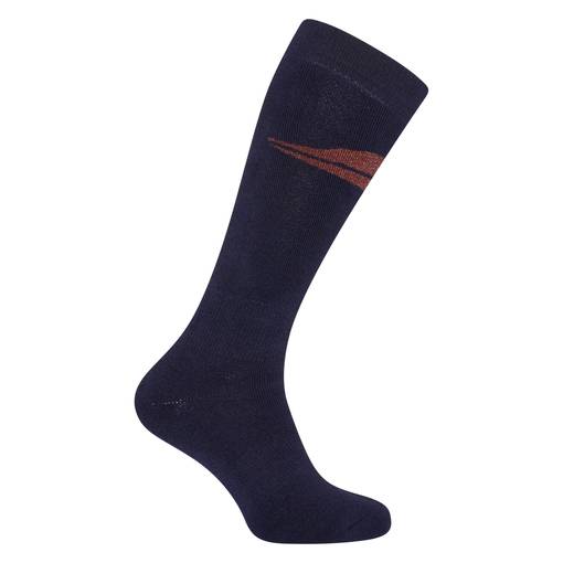 Ratsastussukka lämmin Lymee Navy/Coffee Metallic Euro-Star - Ratsastajan asusteet - 026164 - 1