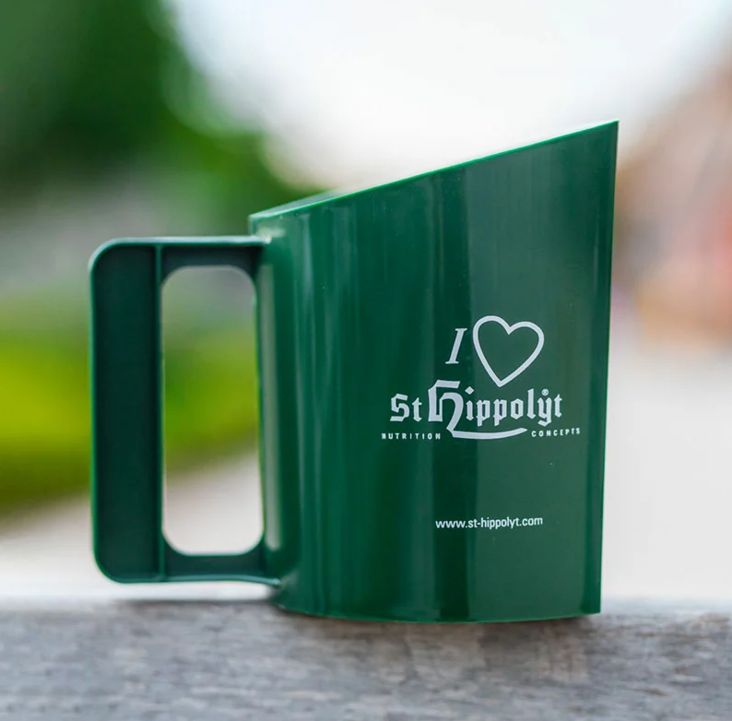 Rehumittakauha vihreä St Hippolyt - Hevosen ruokinta-astiat ja ämpärit - 038484 - 1