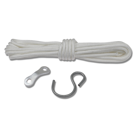 Ripustusnaru 3,5m koukulla ja säätäjällä - Kotieläinten juoma-astiat ja -automaatit - 005134 - 1