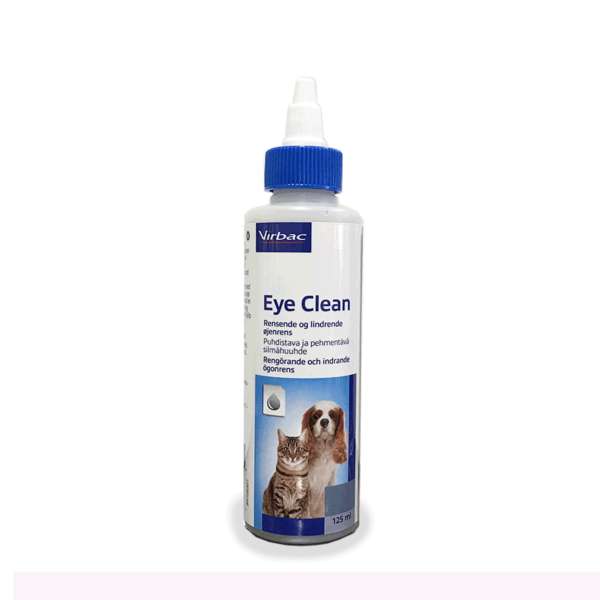 Silmähuuhde Eye Clean 125ml Virbac - Koiran korvat ja silmät - 000714 - 1