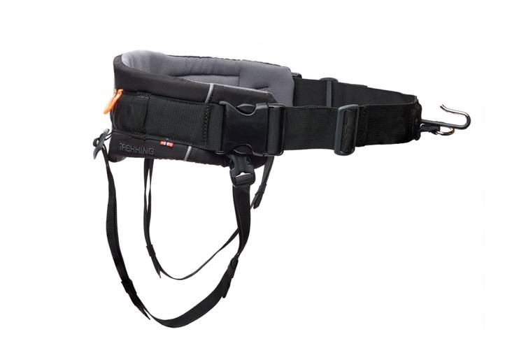 Talutusvyö Trekking belt 2.0 musta Non-stop dogwear - Koiran juoksutus, pyöräily, talviurheilu - 032224 - 1