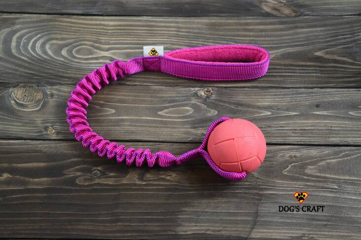 Vaahtomuovipallo Hoko Basic joustokahvalla M 6,3cm Dog's Craft - Motivointipatukat, -pallot, purutyynyt - 039624 - 2