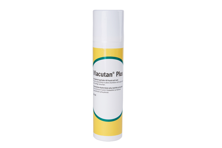 Viacutan Plus 95ml liuos iho & turkki - Koiran ravintoöljyt - 014054 - 1