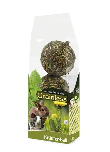 Viljaton Yrttipallo 3kpl/pss 75g JR Farm - Pieneläinten herkut ja namipalat - 004134 - 1