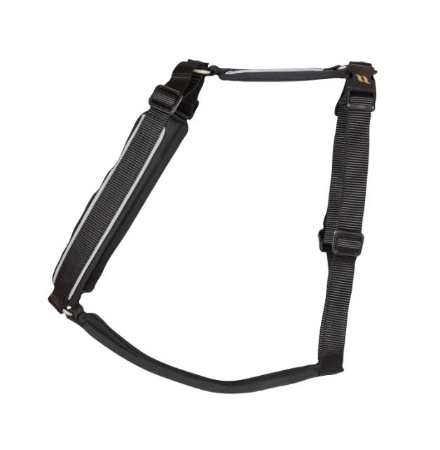 Y-valjaat Sally musta Back On Track - Koiran Y-valjaat - 030264 - 1