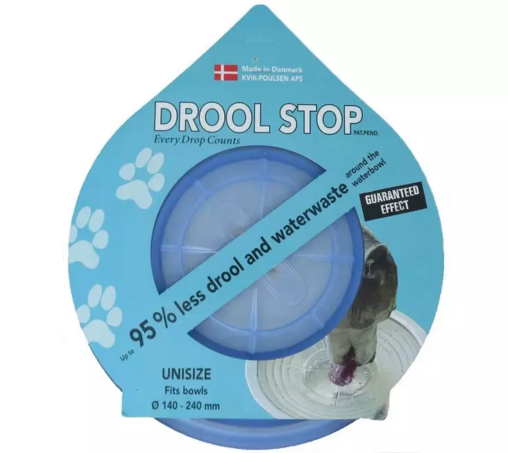 Loiskumiseste Drool Stop kansi 14-24cm - Koiran muovi- ja melamiinikupit - 040444 - 1