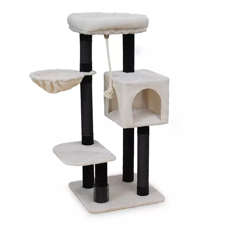 Raapimapuu Dave 110cm valkoinen Duvo+ - Kissan keskikokoiset raapimapuut - 041474 - 1