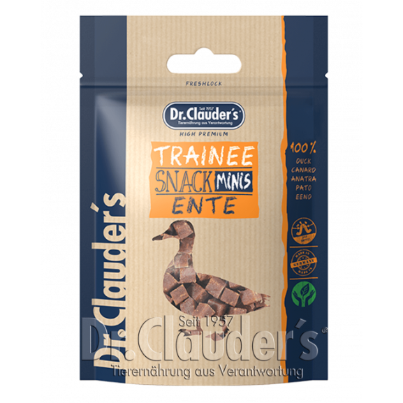 Ankka Trainee Snack Minis 50g Dr.Clauder's - Koiran herkut ja makupalat - 045674 - 1
