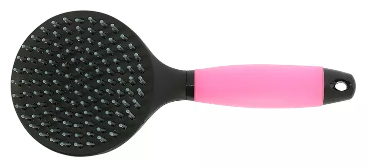 Jouhiharja Gel 24cm neon pink Hippotonic - Hevosen harjat, suat ja letitys - 052594 - 1