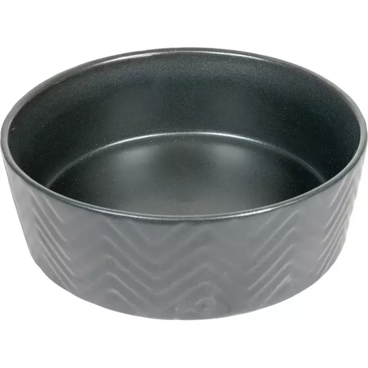 Keramiikkakuppi Roxy Black 1230ml 18cm musta OZami - Koiran keramiikkakupit - 054014 - 1