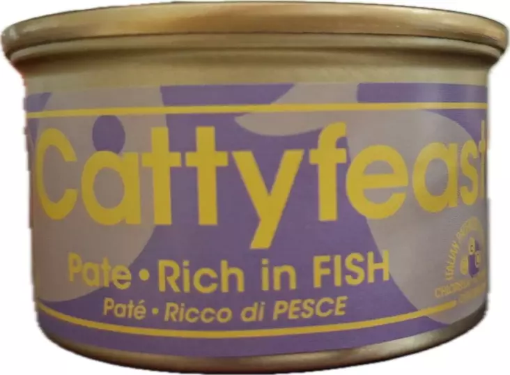 Kala pate 85g Cattyfeast - Aikuisten kissojen säilykkeet - 054654 - 1