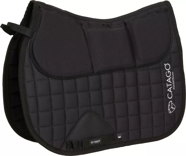 Yleissatulahuopa Correction FIR-Tech 3-point musta 16" Catago - Ratsun satulahuovat ja romaanit - 056044 - 1