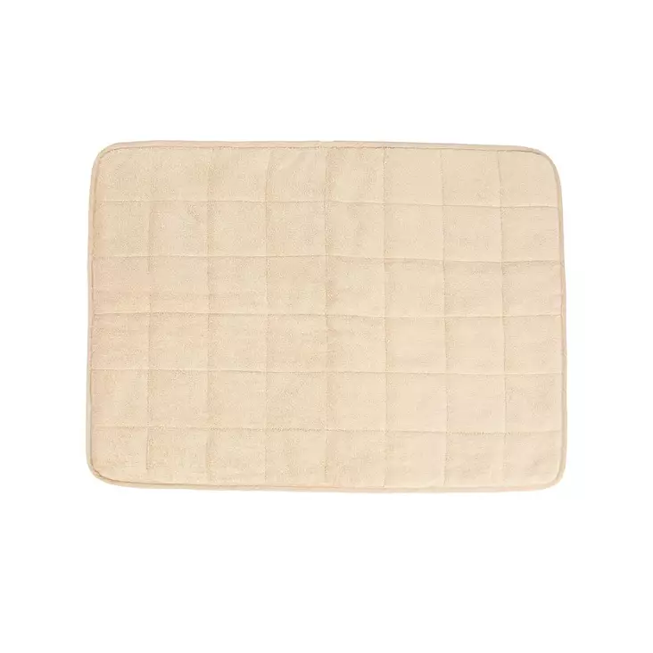 Kylpymatto Japandi 80x60cm beige EBI - Koiran pyyhkeet ja kuivatusmanttelit - 056974 - 1