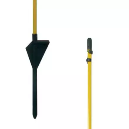 Aitatolpat lasikuitua 110cm 10kpl kelt SWEDGUARD - Kotieläinten aitaustarvikkeet - 017954 - 1