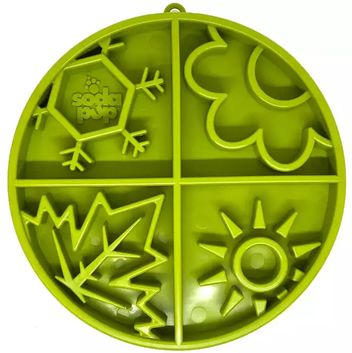 Aktivointikuppi Four Seasons eBowl 20x3,6cm vihreä SodaPup - Koiran aktivointilelut - 050534 - 1