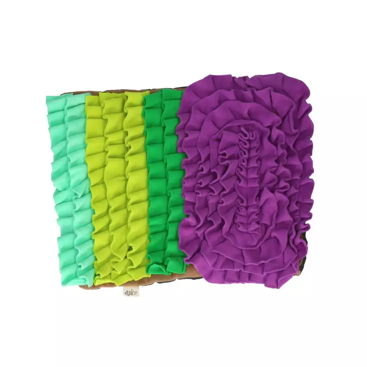 Aktivointimatto Dig It 52x52x4cm vihreä-lila-sininen All For Paws - Koiran aktivointilelut - 054394 - 1