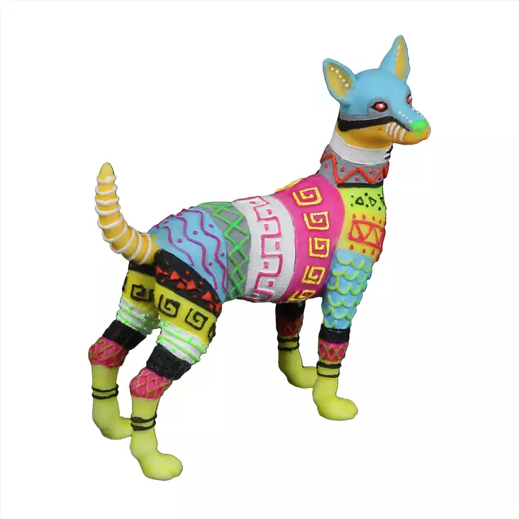 Akvaariokoriste Hohtava Koira Dia De Los Muertos Aqua Della - Akvaarion tarvikkeet ja hiekat - 047284 - 1