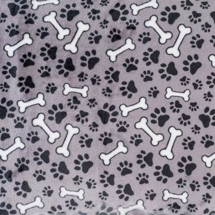 Alusta harmaa luu/tassu Juunik - Koiran alustat ja matot - 048314 - 1