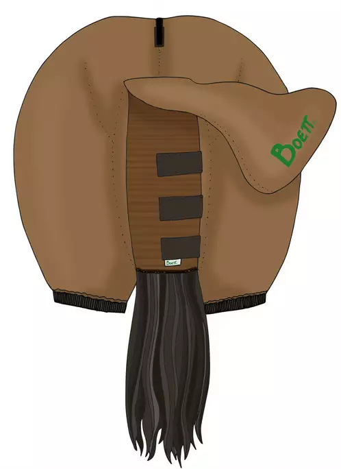 Häntäsuoja ihottumaloimeen Boett - Hevosen ihottuma- ja hyönteisloimet - 020114 - 1