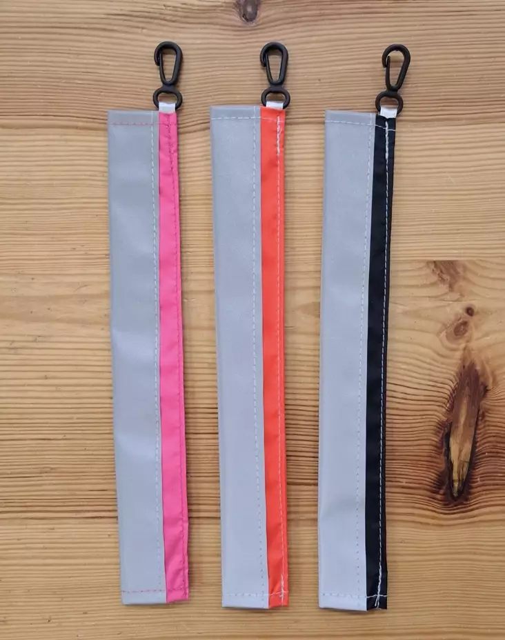 Heijastinputki lukolla 25cm Maike - Koiran heijastimet ja turvavalot - 045074 - 1