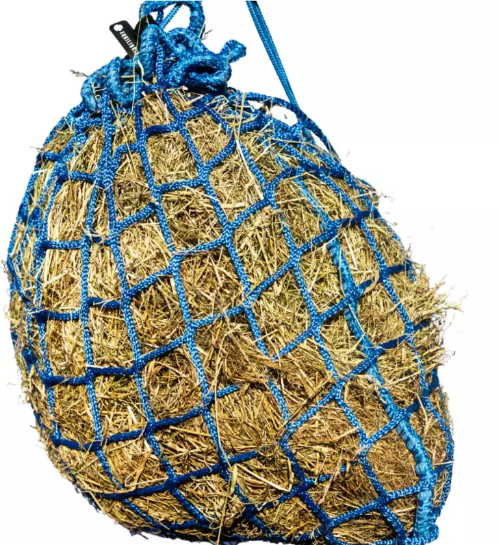 Heinäverkko Portion Pacer silmäkoko 6cm sininen Equilibrium - Hevosen ruokinta-astiat ja ämpärit - 052034 - 1