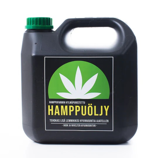 Heppahamppu Hampunsiemenöljy 3L HamppuFarmi - Koiran ravintoöljyt - 048234 - 1