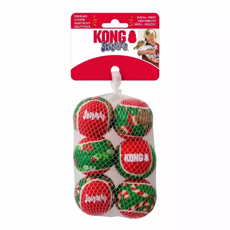 Holiday SqueakAir Ball S 5cm KONG - Koiran pallot ja heittolelut - 041454 - 1